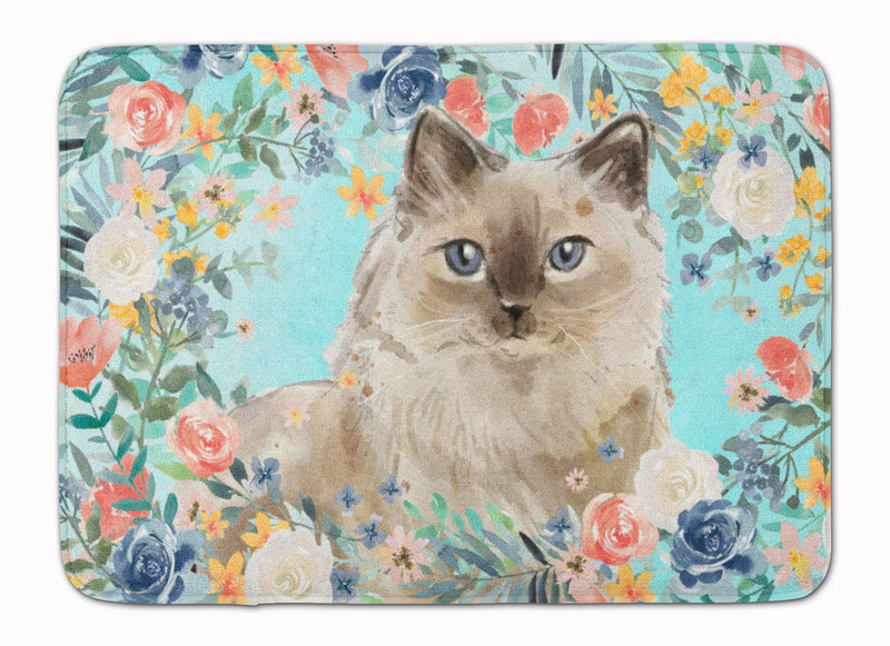 Ragdoll Spring Flowers Machine Washable Memory Foam Mat CK3396RUG