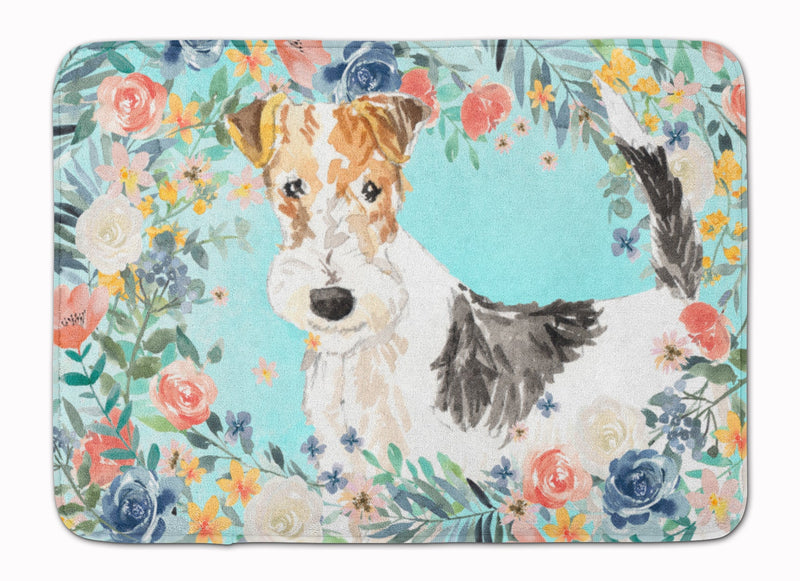 Fox Terrier Machine Washable Memory Foam Mat CK3402RUG