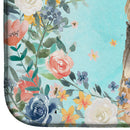 Airedale Terrier Dish Drying Mat – Absorbent, Artistic Kitchen Essentials CK3405DDM