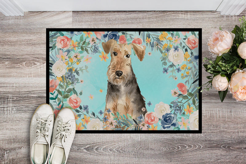 Airedale Terrier Doormat - 24x36 Decorative Floor Mat – Indoor/Outdoor Rug with Artistic Flair CK3405JMAT