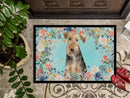 Airedale Terrier Doormat - 24x36 Decorative Floor Mat – Indoor/Outdoor Rug with Artistic Flair CK3405JMAT