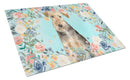 Airedale Terrier Glass Cutting Boards – Durable, Decorative Kitchen Art Large CK3405LCB