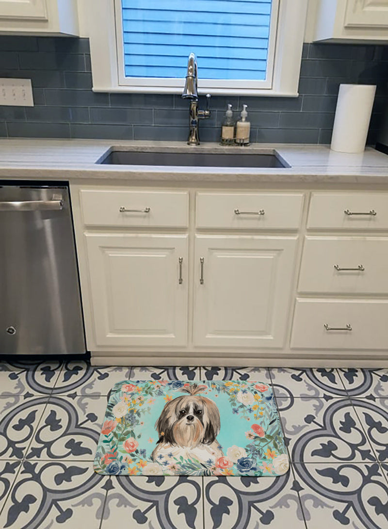 Shih Tzu Machine Washable Memory Foam Mat CK3410RUG