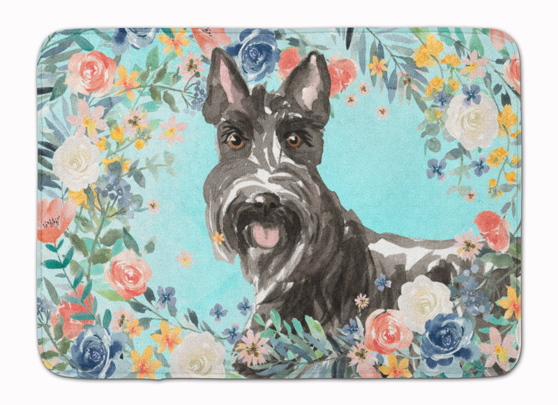 Scottish Terrier Machine Washable Memory Foam Mat CK3412RUG