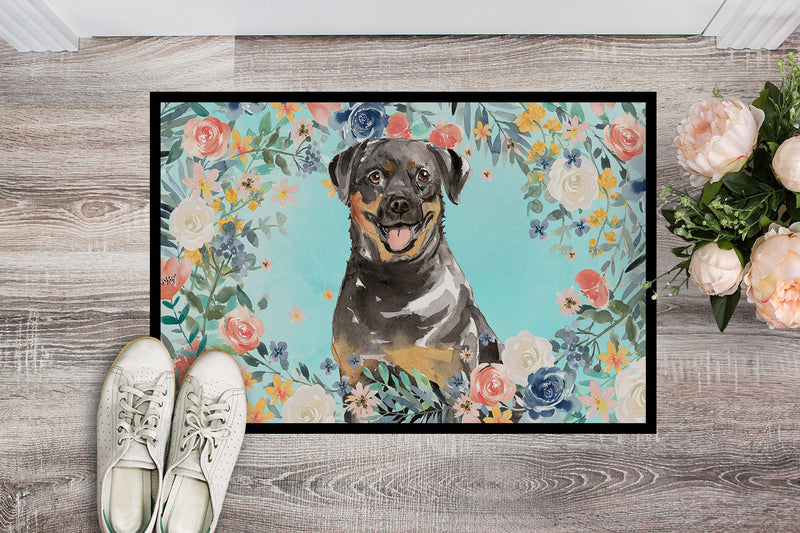 Rottweiler Doormat - 24x36 Decorative Floor Mat – Indoor/Outdoor Rug with Artistic Flair CK3415JMAT
