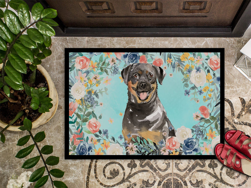 Rottweiler Doormat - 24x36 Decorative Floor Mat – Indoor/Outdoor Rug with Artistic Flair CK3415JMAT