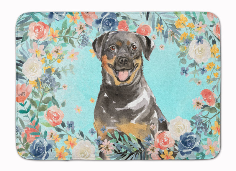 Rottweiler Machine Washable Memory Foam Mat CK3415RUG