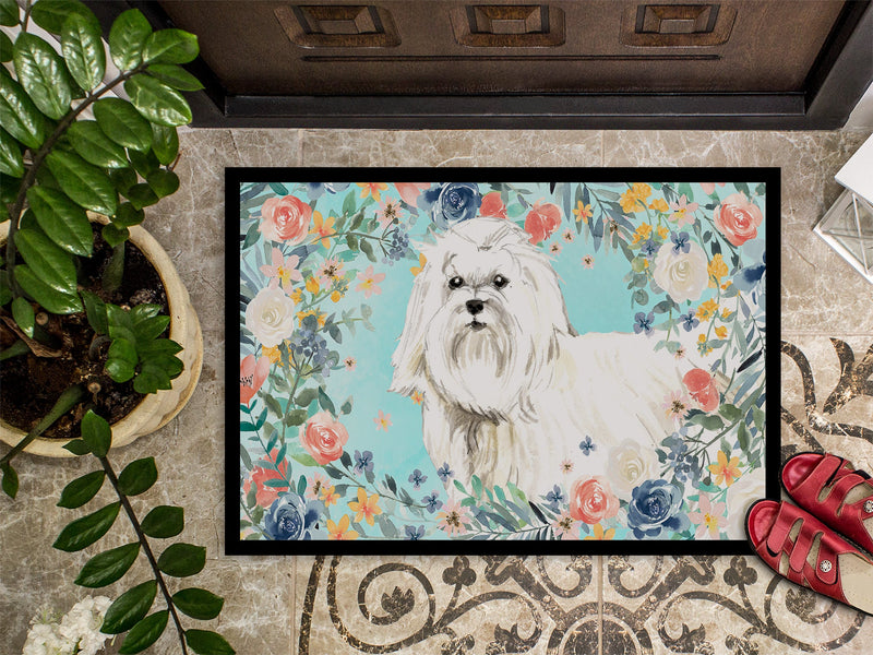 Maltese Doormat - 24x36 Decorative Floor Mat – Indoor/Outdoor Rug with Artistic Flair CK3418JMAT