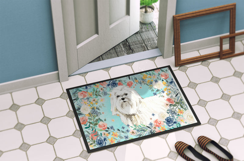 Maltese Doormat - 24x36 Decorative Floor Mat – Indoor/Outdoor Rug with Artistic Flair CK3418JMAT