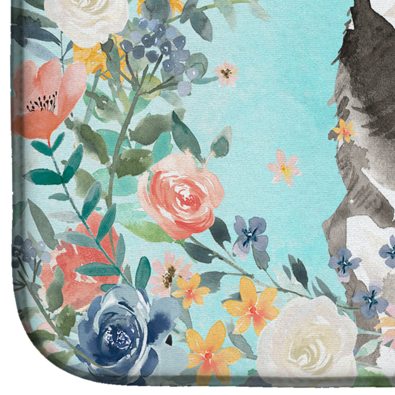 Alaskan Malamute Dish Drying Mat – Absorbent, Artistic Kitchen Essentials CK3419DDM