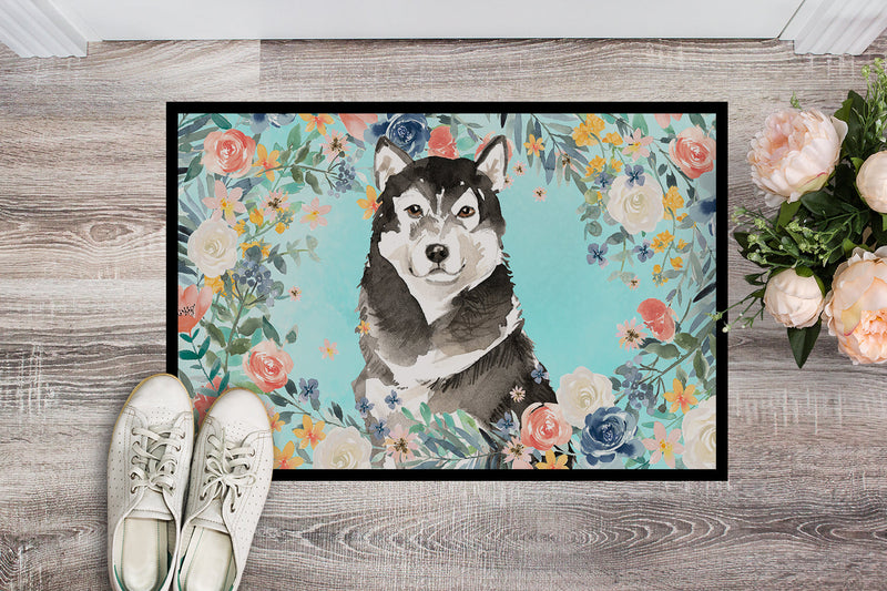 Alaskan Malamute Doormat - 18x27 Decorative Floor Mat – Indoor/Outdoor Rug with Artistic Flair CK3419MAT