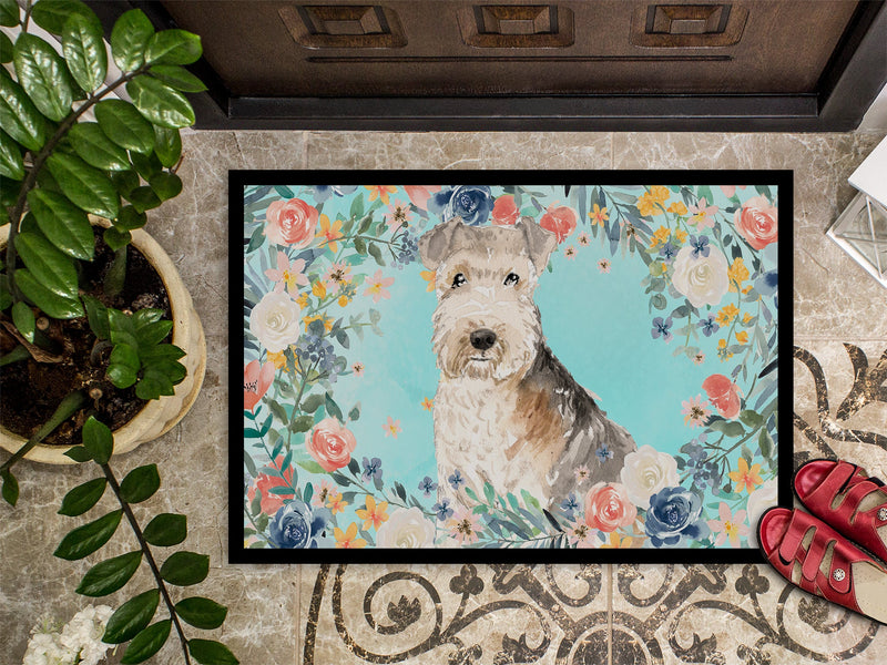 Lakeland Terrier Indoor or Outdoor Mat 18x27 CK3420MAT