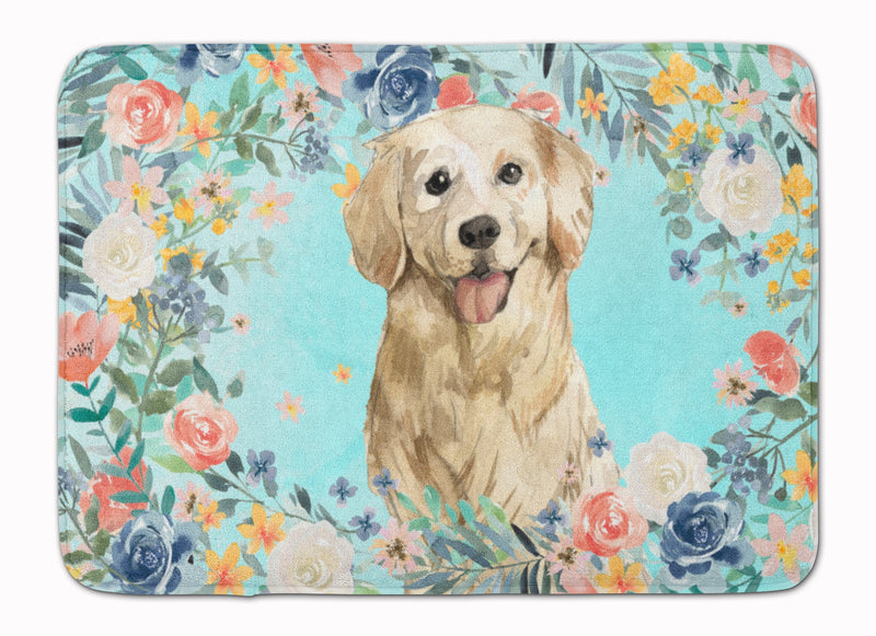 Golden Retriever Machine Washable Memory Foam Mat CK3425RUG