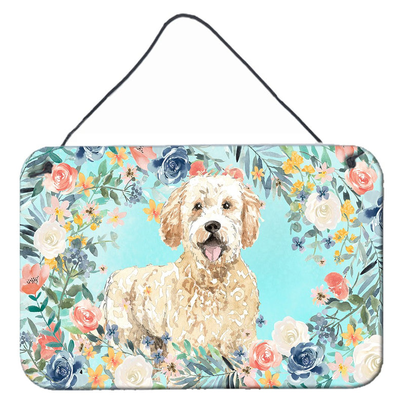 Goldendoodle Wall or Door Hanging Prints CK3426DS812