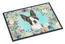 Boston Terrier Doormat - 18x27 Decorative Floor Mat – Indoor/Outdoor Rug with Artistic Flair CK3433MAT