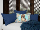 Bloodhound Canvas Fabric Decorative Pillow CK3434PW1216