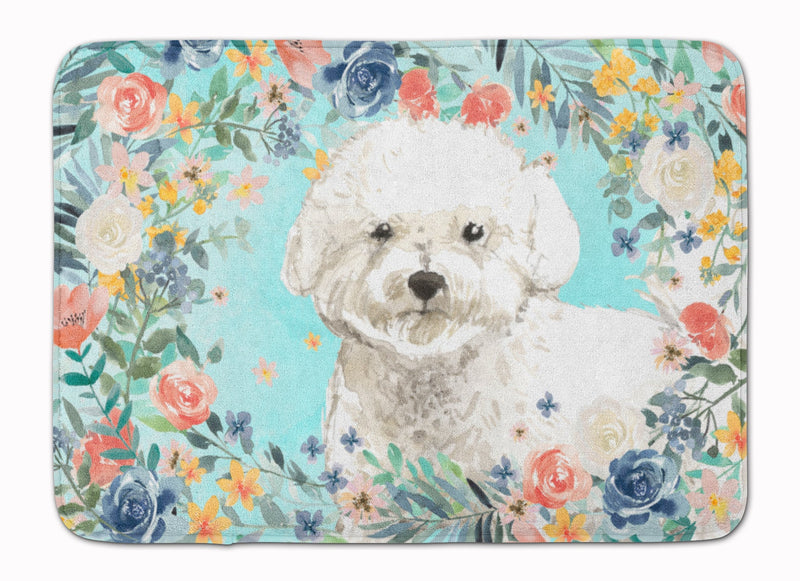 Bichon Frise Machine Washable Memory Foam Mat CK3435RUG