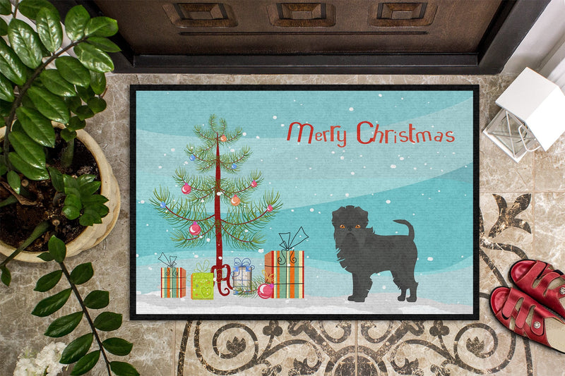 Affenpinscher Christmas Tree Indoor or Outdoor Mat 24x36 CK3440JMAT