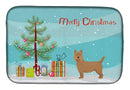 Airedale Terrier Christmas Tree Dish Drying Mat – Absorbent, Artistic Kitchen Essentials CK3444DDM