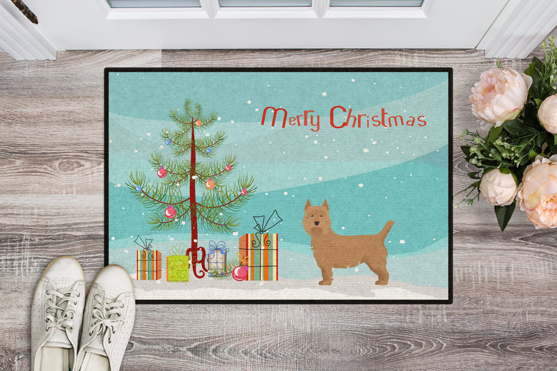 Airedale Terrier Christmas Tree Indoor or Outdoor Mat 24x36 CK3444JMAT