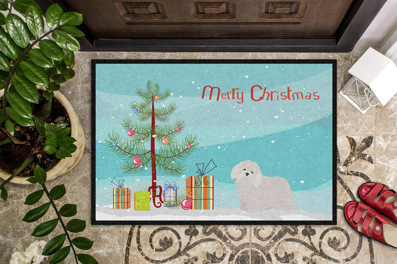 Coton de Tulear Christmas Tree Indoor or Outdoor Mat 24x36 CK3448JMAT