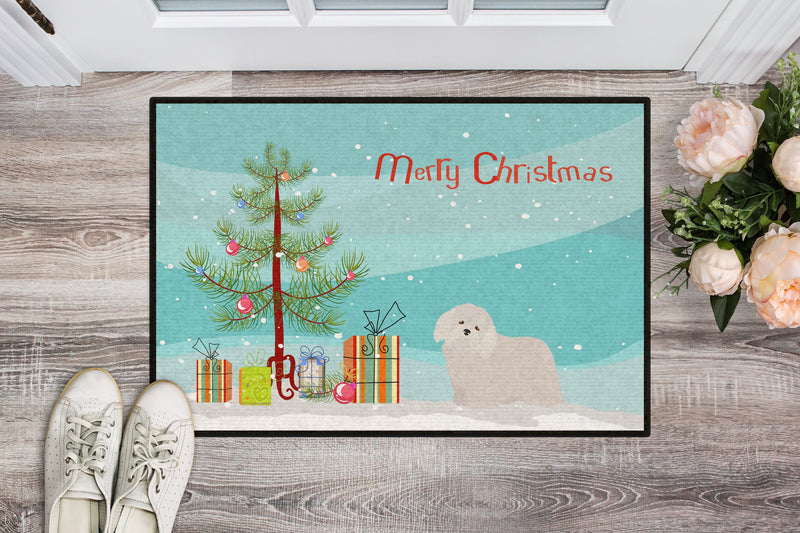 Coton de Tulear Christmas Tree Indoor or Outdoor Mat 24x36 CK3448JMAT