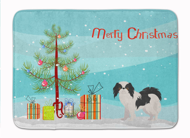 Japanese Chin Christmas Tree Machine Washable Memory Foam Mat CK3462RUG