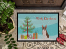 Boston Terrier Christmas Tree Doormat - 24x36 Decorative Floor Mat – Indoor/Outdoor Rug with Artistic Flair CK3493JMAT