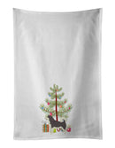 Alaskan Malamute Christmas Tree White Kitchen Towel Set of 2
