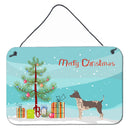 American Hairless Terrier Christmas Tree Wall or Door Hanging Prints CK3514DS812