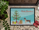 American Hairless Terrier Christmas Tree Doormat - 24x36 Decorative Floor Mat – Indoor/Outdoor Rug with Artistic Flair CK3514JMAT