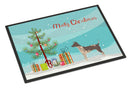 American Hairless Terrier Christmas Tree Doormat - 24x36 Decorative Floor Mat – Indoor/Outdoor Rug with Artistic Flair CK3514JMAT