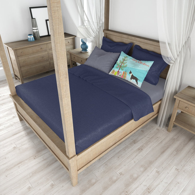 American Staffordshire Terrier Christmas Tree  Standard Pillowcase – Artistic Decorative Front, White Back CK3515PILLOWCASE