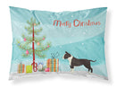 American Staffordshire Terrier Christmas Tree  Standard Pillowcase – Artistic Decorative Front, White Back CK3515PILLOWCASE