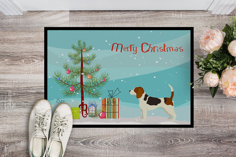 Beagle Christmas Tree Doormat - 24x36 Decorative Floor Mat – Indoor/Outdoor Rug with Artistic Flair CK3519JMAT