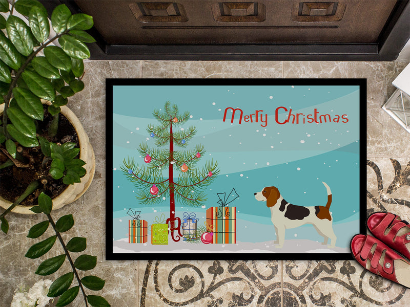 Beagle Christmas Tree Doormat - 24x36 Decorative Floor Mat – Indoor/Outdoor Rug with Artistic Flair CK3519JMAT