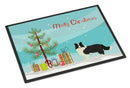Border Collie Christmas Tree Doormat - 24x36 Decorative Floor Mat – Indoor/Outdoor Rug with Artistic Flair CK3522JMAT