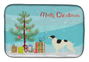 Borzoi Christmas Tree Dish Drying Mat – Absorbent, Artistic Kitchen Essentials CK3524DDM