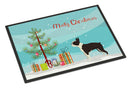Boston Terrier Christmas Tree Doormat - 24x36 Decorative Floor Mat – Indoor/Outdoor Rug with Artistic Flair CK3525JMAT