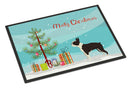 Boston Terrier Christmas Tree Doormat - 18x27 Decorative Floor Mat – Indoor/Outdoor Rug with Artistic Flair CK3525MAT