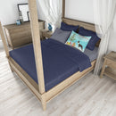 Boston Terrier Christmas Tree  Standard Pillowcase – Artistic Decorative Front, White Back CK3525PILLOWCASE