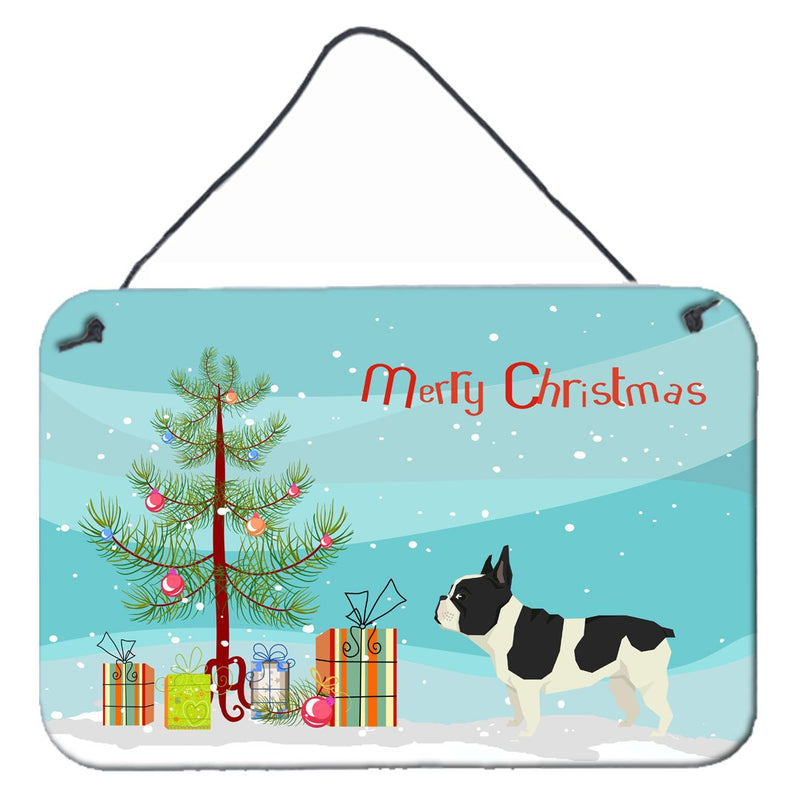 French Bulldog Christmas Tree Wall or Door Hanging Prints CK3539DS812