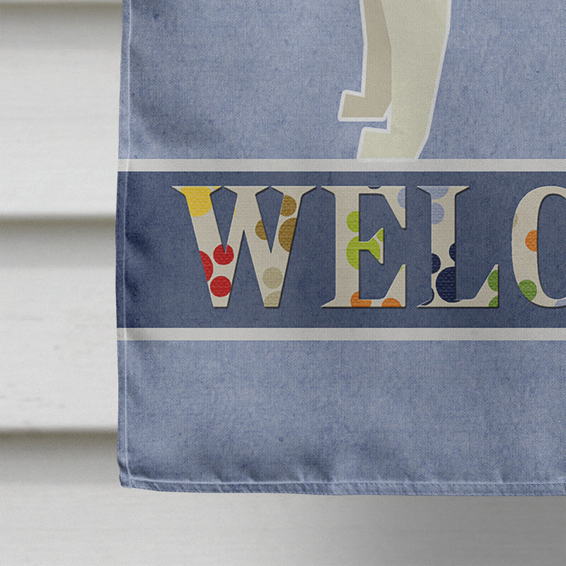 Akita Welcome Flag Canvas House Size CK3571CHF