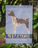 American Hairless Terrier Welcome Garden Flag - Outdoor Decorative Yard Flag CK3573GF