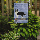 Border Collie Welcome Garden Flag - Outdoor Decorative Yard Flag CK3581GF