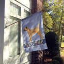 Border Terrier Welcome Flag Canvas House Size CK3582CHF
