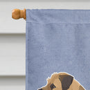 Border Terrier Welcome Flag Canvas House Size CK3582CHF