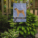 Border Terrier Welcome Garden Flag - Outdoor Decorative Yard Flag CK3582GF