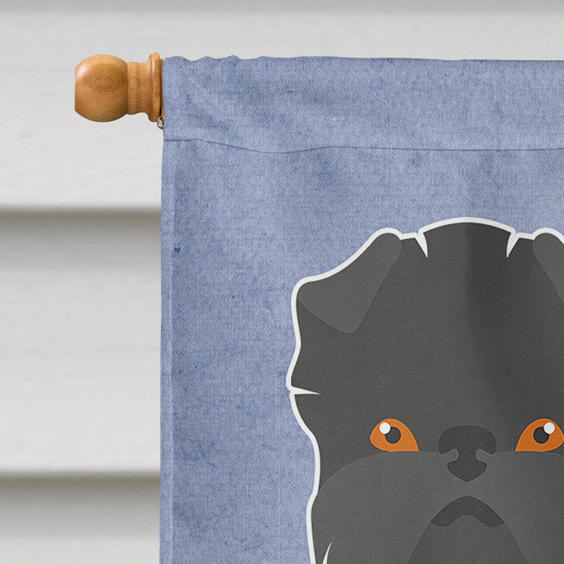 Affenpinscher Welcome Flag Canvas House Size CK3632CHF