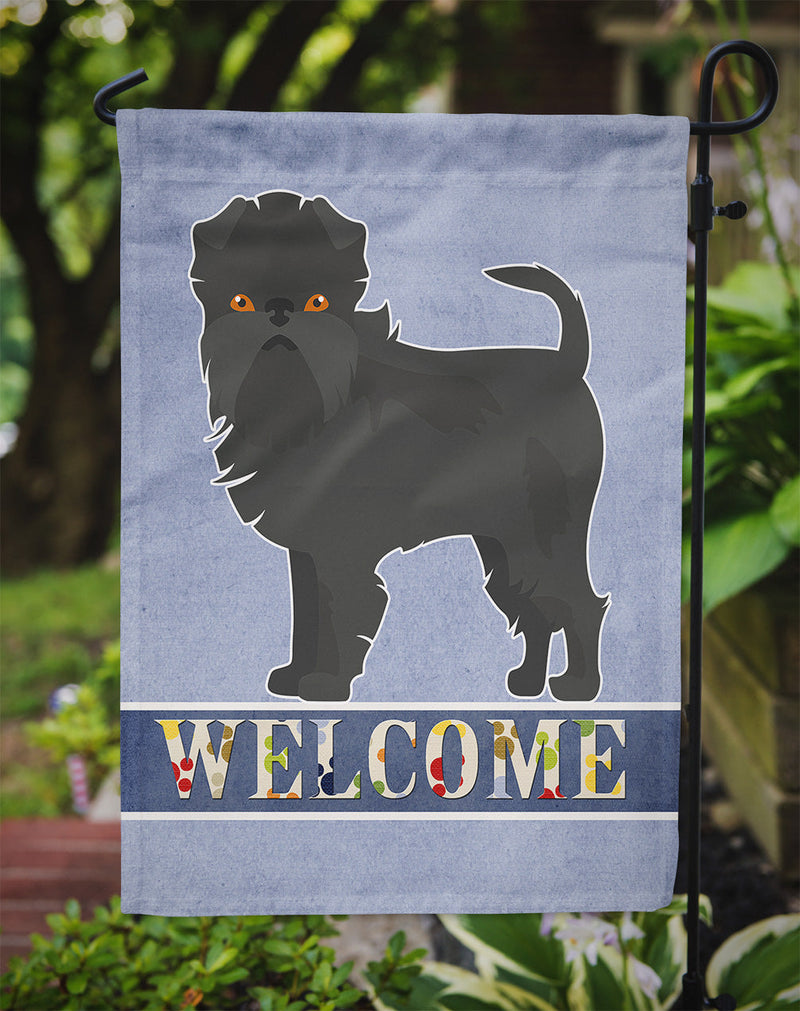 Affenpinscher Welcome Garden Flag - Outdoor Decorative Yard Flag CK3632GF